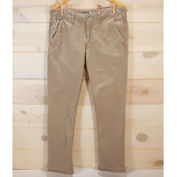 BKE Pants Men's 32R Jake Straight Leg Tan Brown Casual Neutral Khaki 31" Inseam - Picture 1 of 10